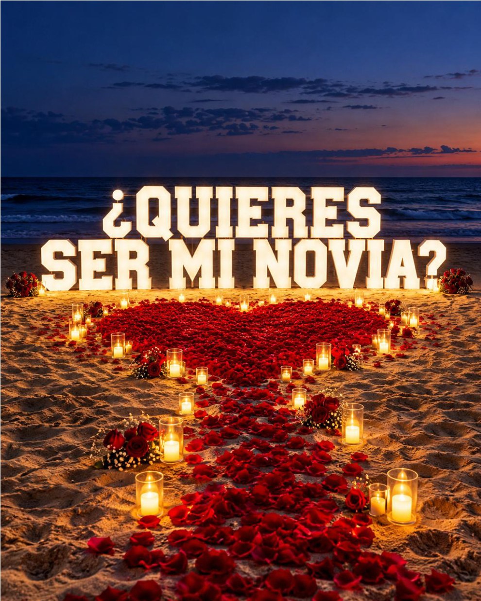 ¿Quieres ser mi novia?: imagen referencial